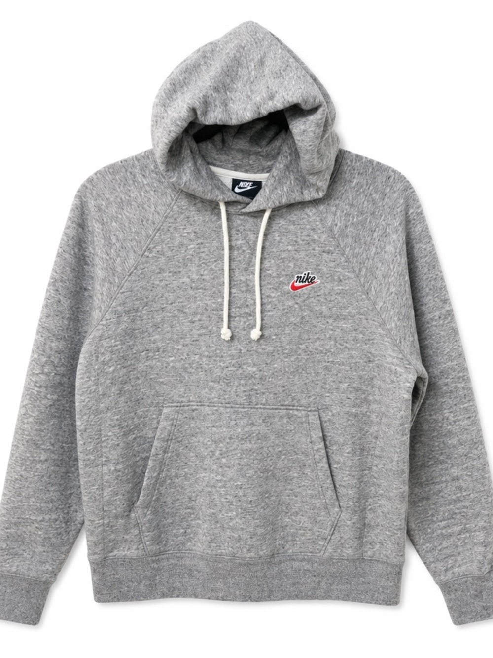 Nike Sportswear Men’s Gray Heritage Pullover Hoodie. Size-Medium